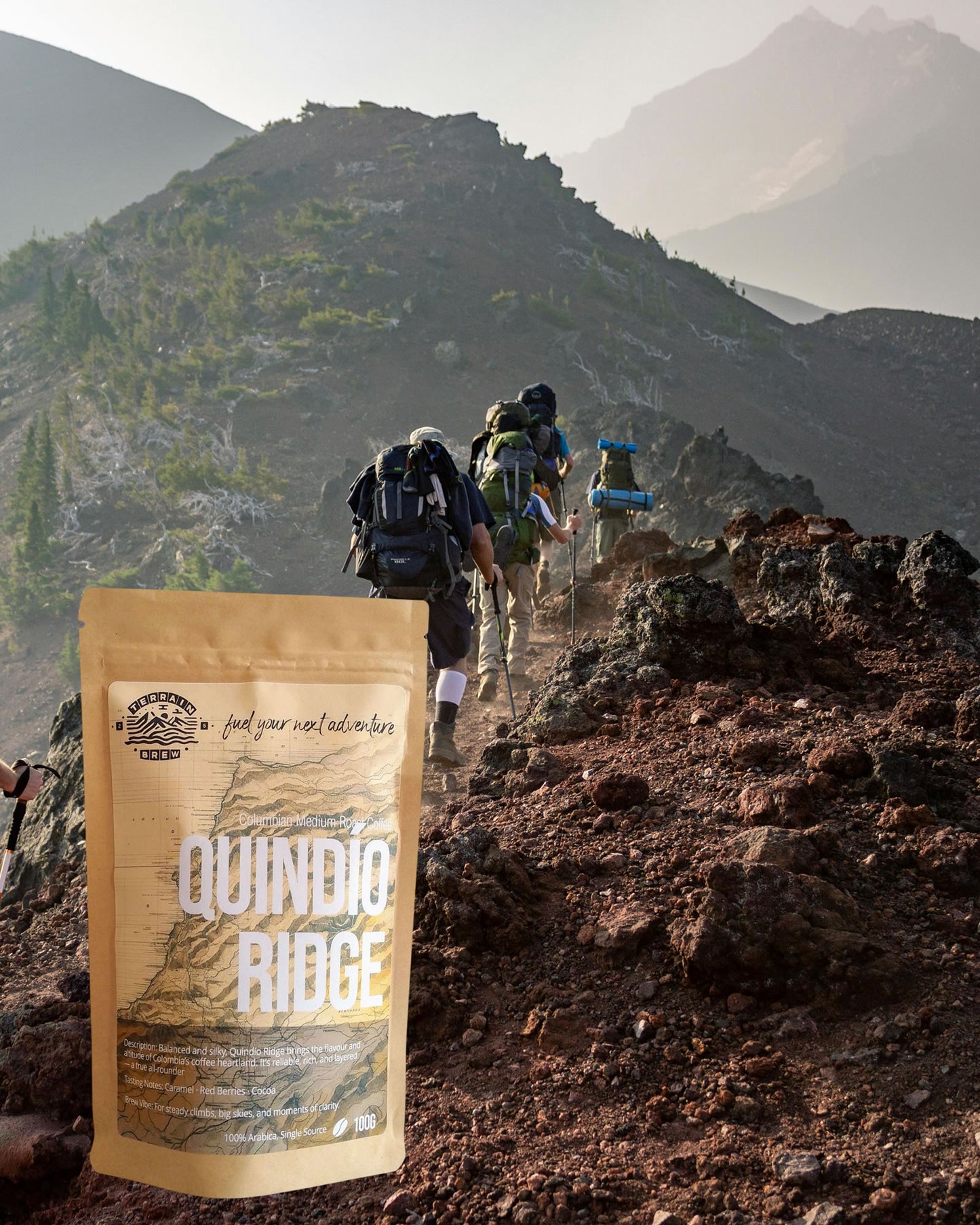 Quindío Ridge – Colombian Medium-Light Roast Juicy. Bright. Effortless.