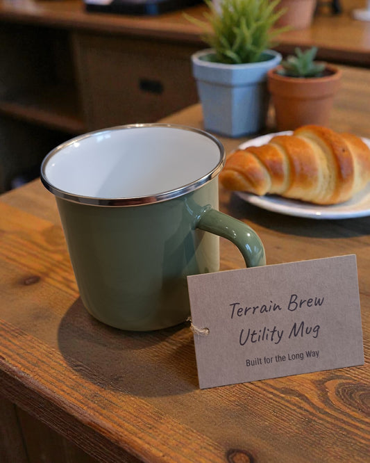 Terrain Brew Utility Enamel Mug