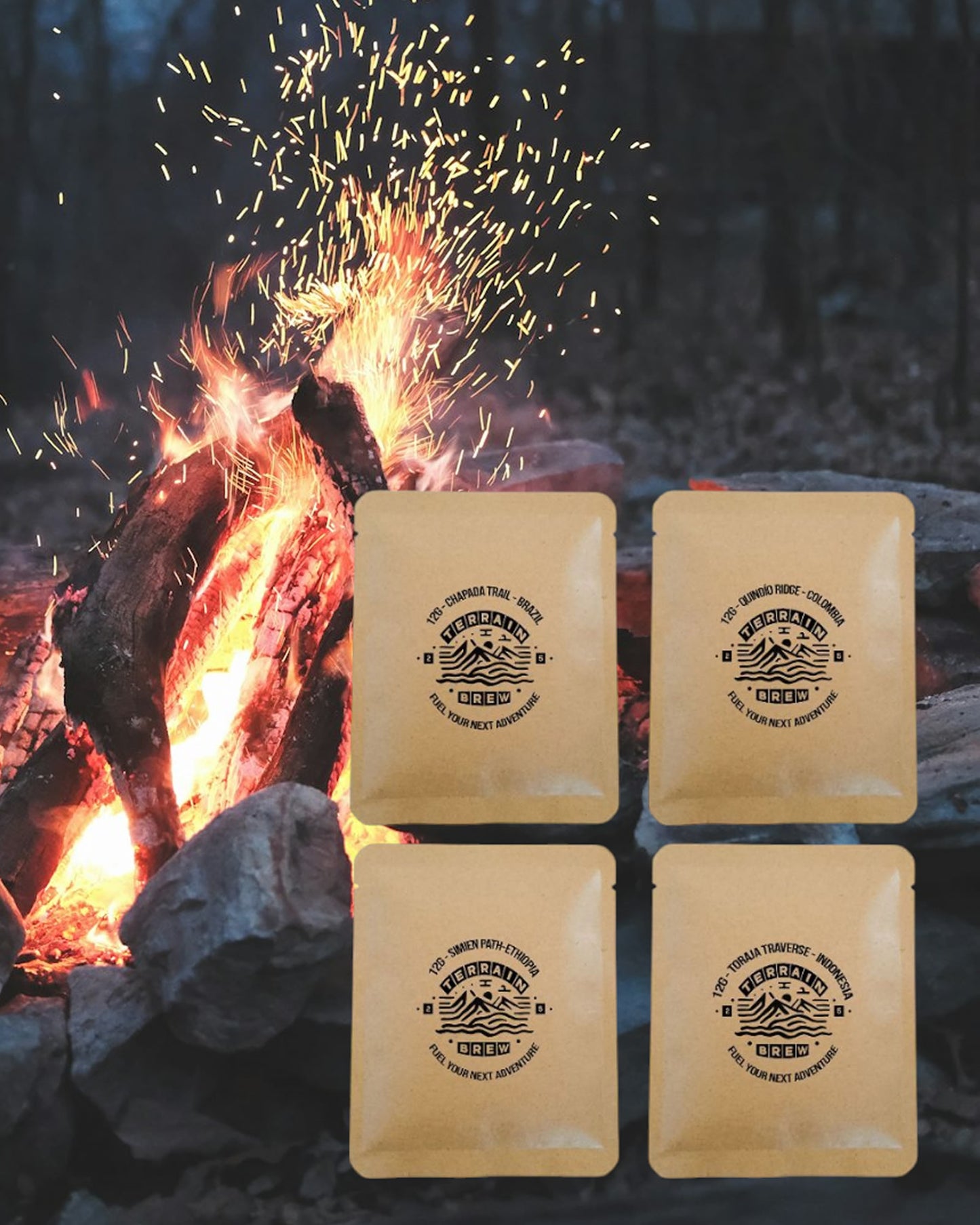 Terrain One™ Trail Collection – Taster Pack (10 x 12g)