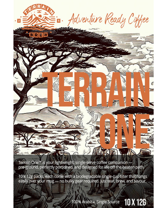 Terrain One Coffee Label