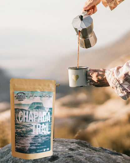 Chapada Trail – Medium Roast Brazilian Beans Smooth. Sweet. Sunlit.